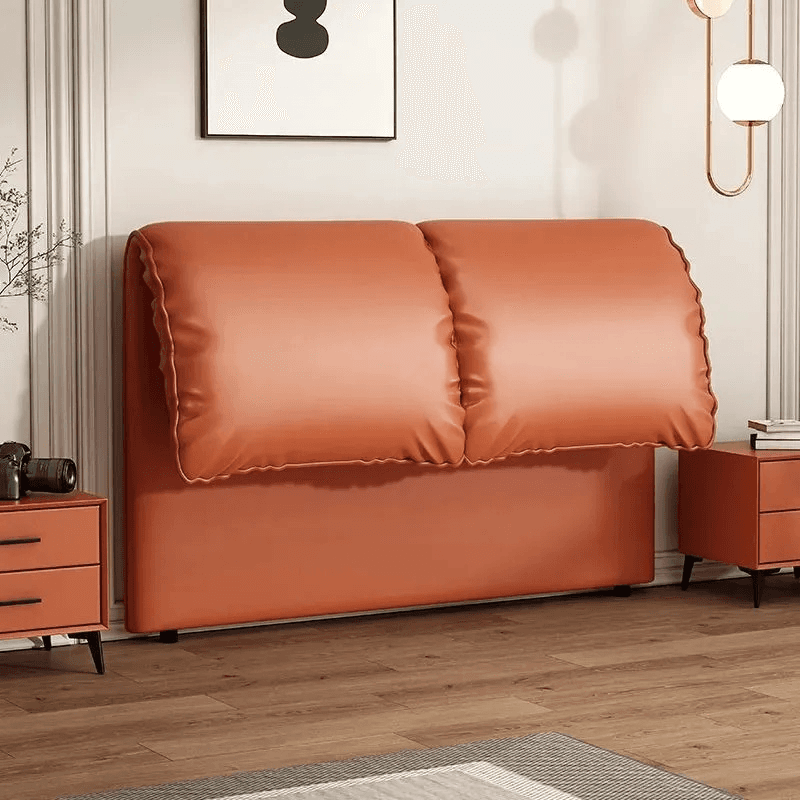 Art Deco Style Panel Headboard in Pine Wood with No Distressing, Rectangle Shape for Full/Queen/Twin XL Bed, Cotton Upholstery, Standard Height thumbnail 8