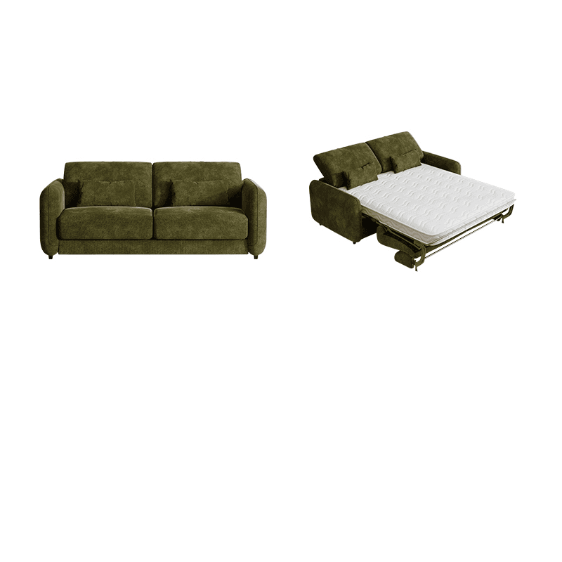 Modish Solid Color Scratch-durable Standard Sofa/Loveseat in Light Gray/Mocha/Off-White for 2-seater thumbnail 2