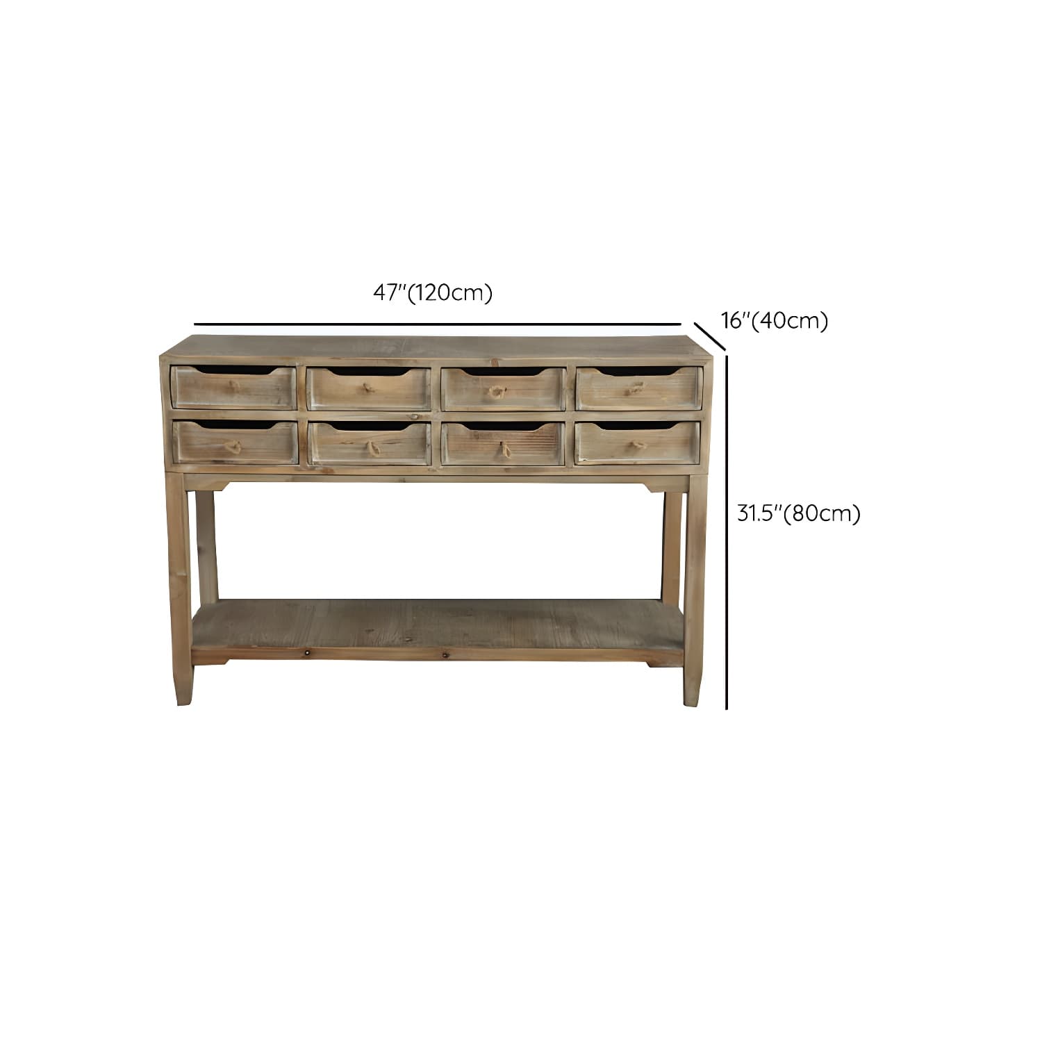 Solid Wood Accent Cabinet Industrial Stain Resistant Cabinet thumbnail 11