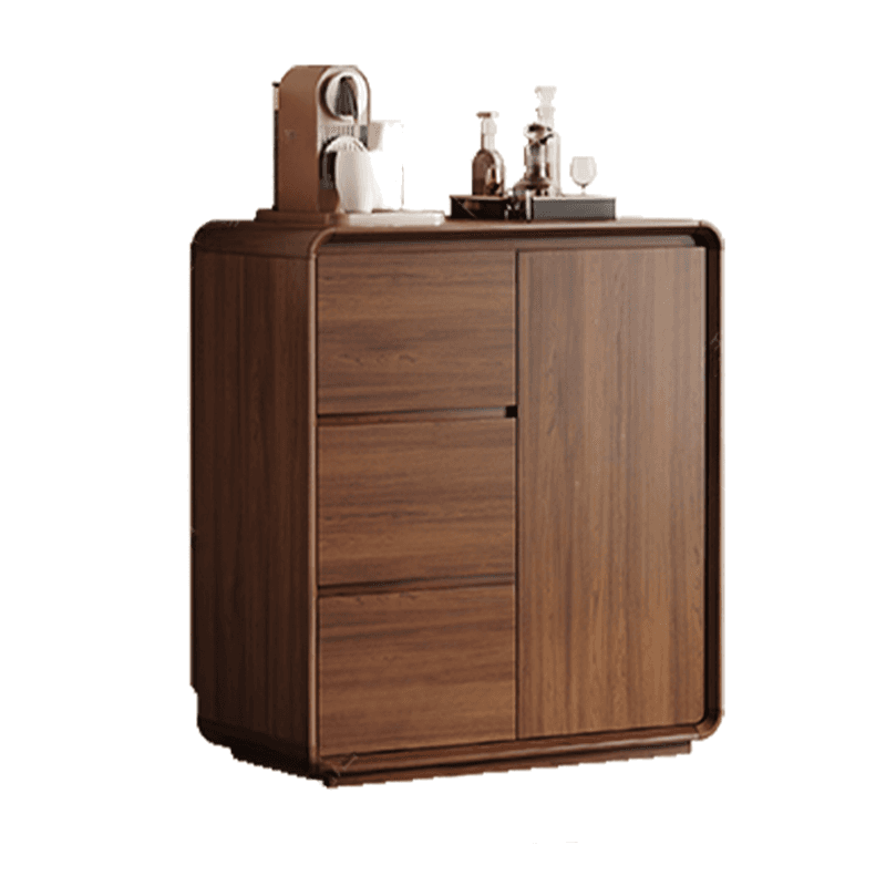 Narrow/Standard/Wide Auburn Sideboard with Lumber Adjustable Shelf, Locker, 3 Drawers and 4 Doors/2 Doors/Single Door thumbnail 5