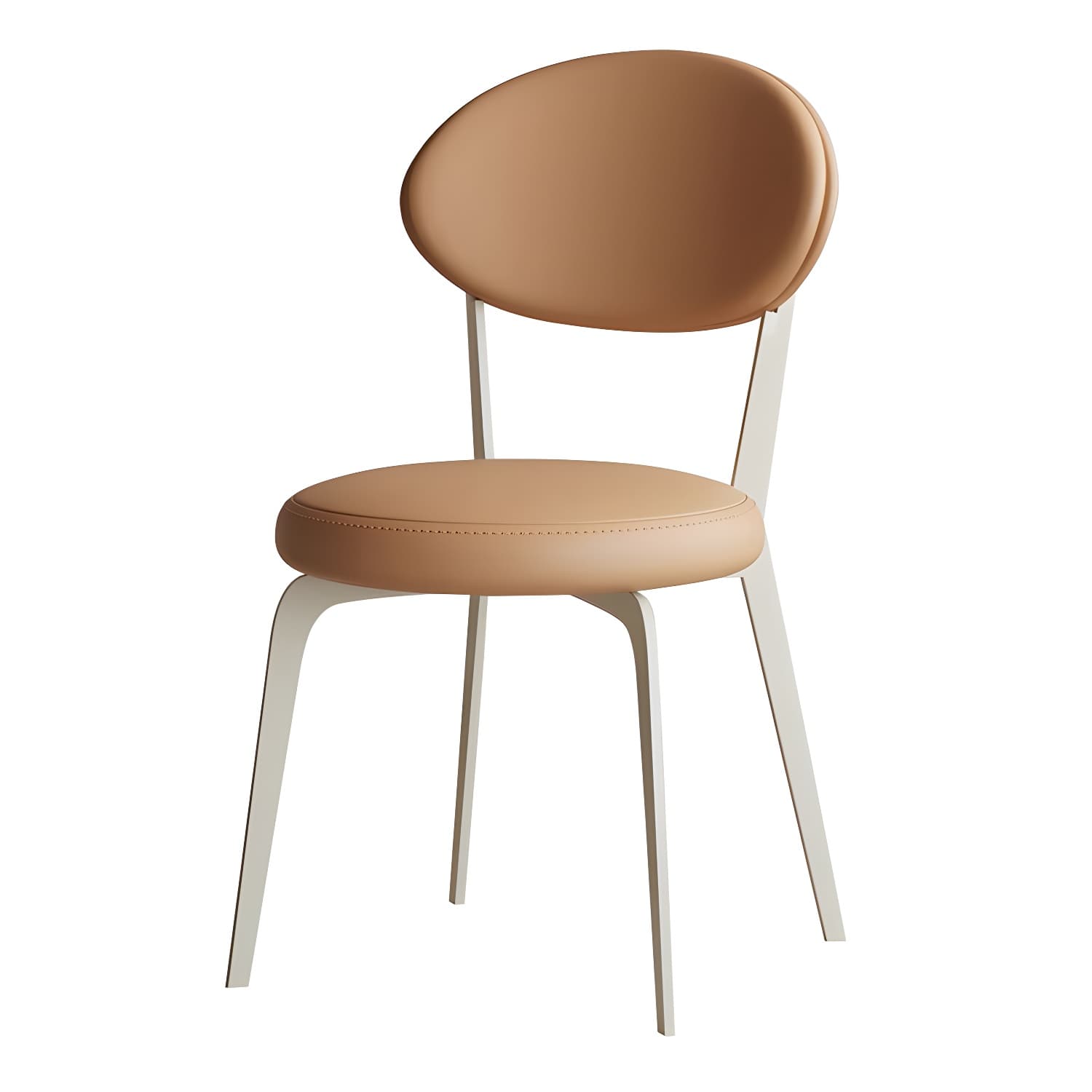 Dining Room Open Back Upholstered Dining Side Chair with Metal Frame thumbnail 11