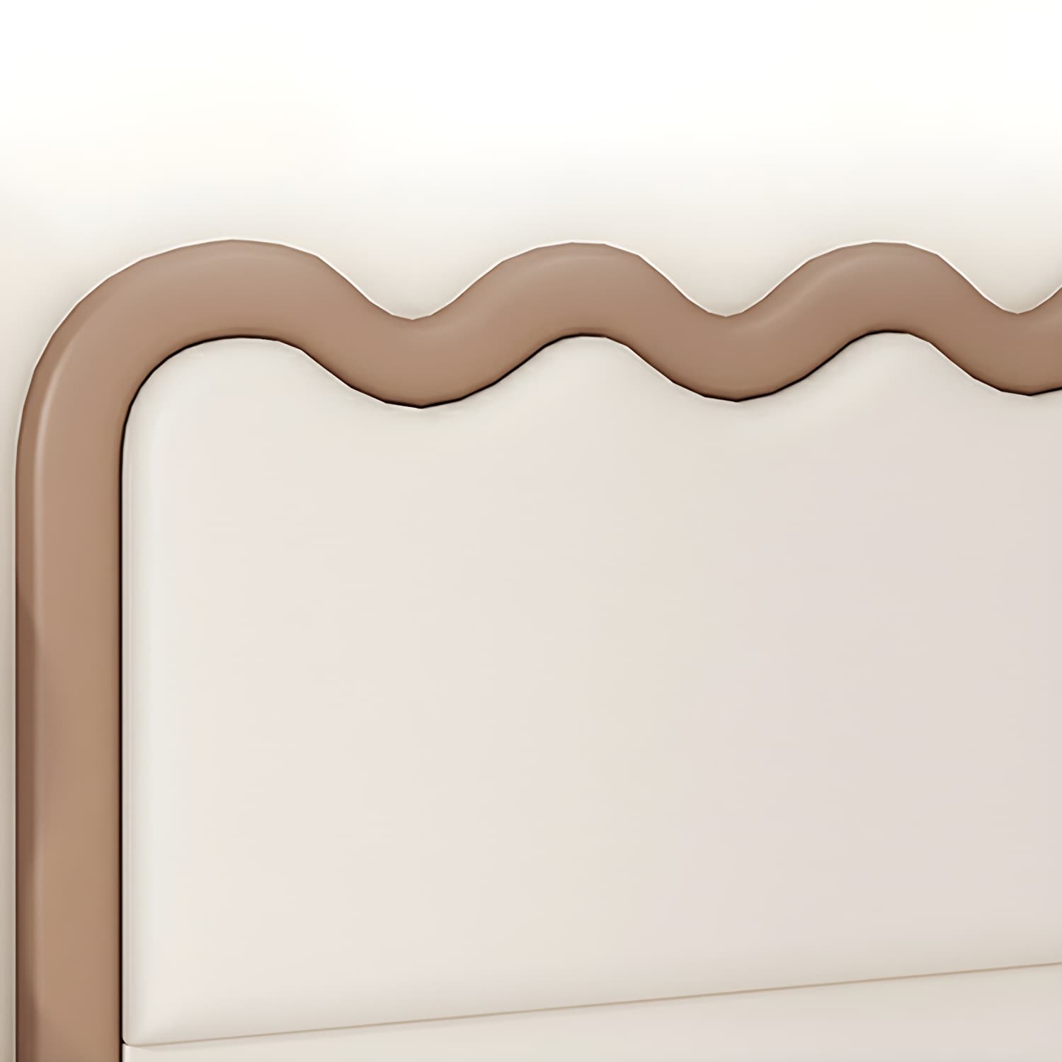 Modern Upholstered Panel Headboard with Leather Upholstery and Rectangular Shape thumbnail 15