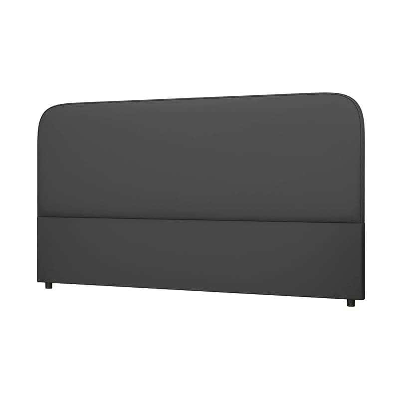 Modish No Distressing Timber Panel Headboard with Arched Shape for King/Queen/Full Bed, Featuring Sponge Fill and Standard Height thumbnail 3